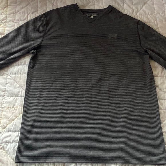 Under Armour Compression Shirt Mens Gray Infrared Elements Stretch Size XL - Picture 1 of 6